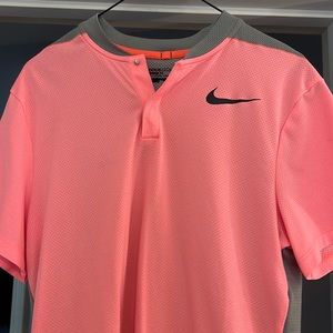 Nike Golf Blade Collar Polo - Dri Fit Modern Fit